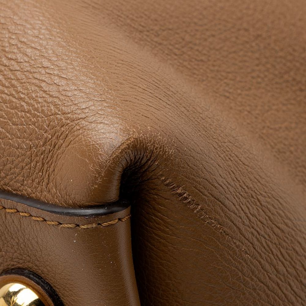 Louis Vuitton Leather Noisette Parnassea Bagatelle Shoulder Bag - Picture 14 of 15